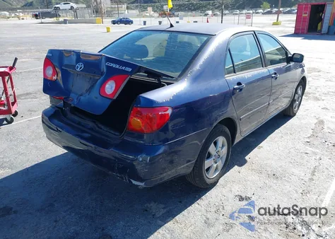 2004 Toyota Corolla Le z USA, uszkodzony, nr VIN JTDBR32E742047514